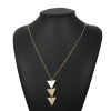 Trend accessory, long metal glossy chain, pendant, universal necklace, European style, simple and elegant design