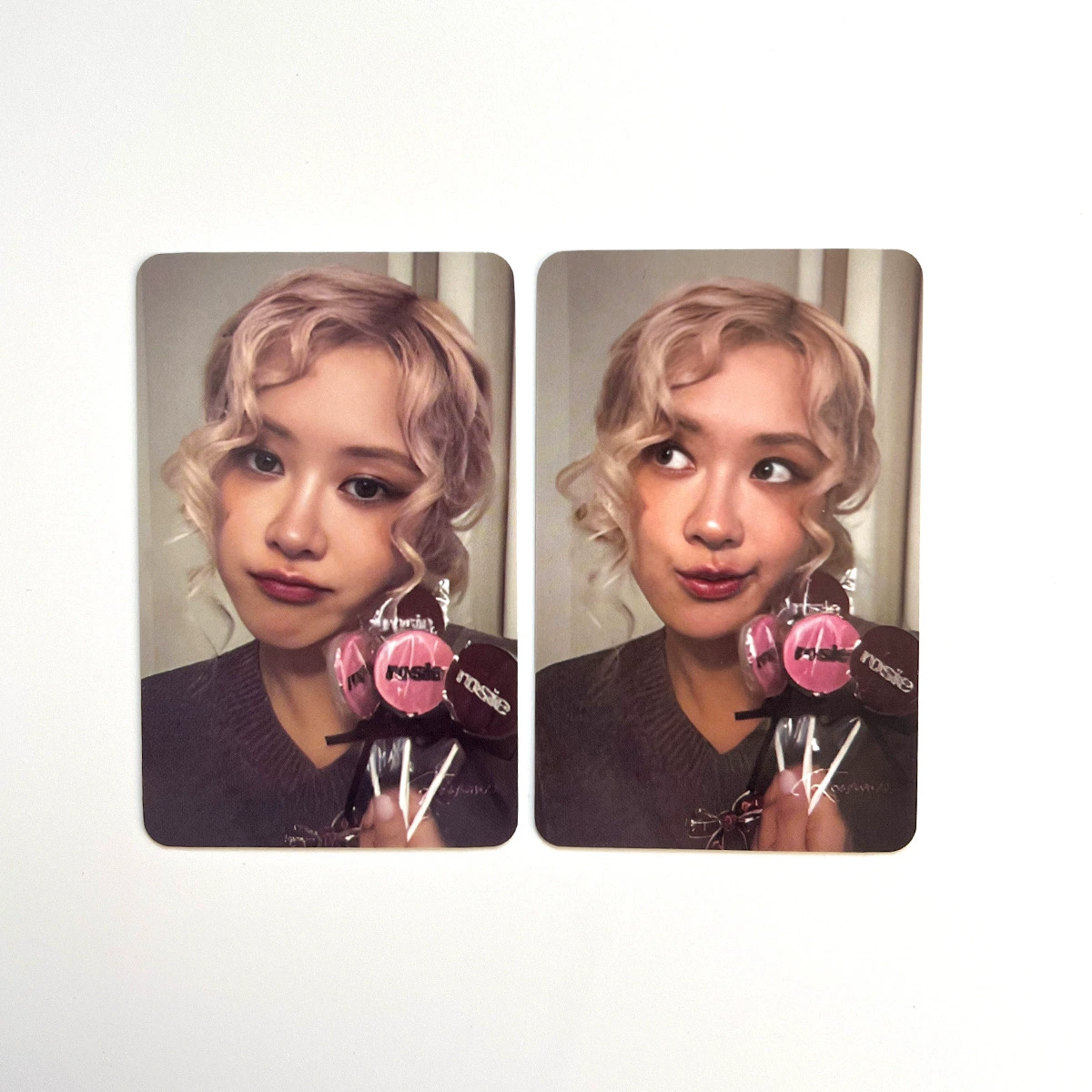 Blackpink ROSE SOLO маленькая карта ROSIE вспышка маленькая карта K4 специальная карта Пак Цайинь Луо Цзе