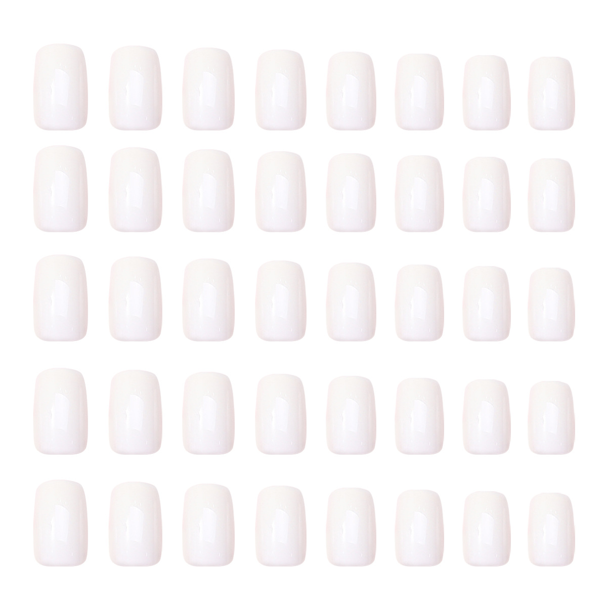 120 cajas de uñas de alto nivel de sentido de otoño ins viento de uñas de color sólido de uñas de estilo puro desgaste de uñas