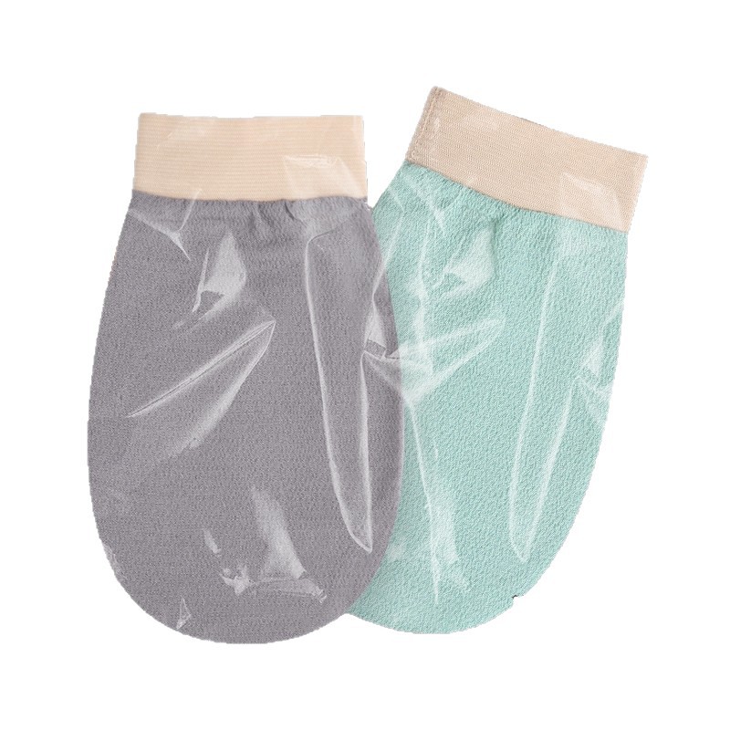 Toalla de invierno esencial, guantes de frota de espalda, toalla de baño abrasiva multicolor opcional para el hogar