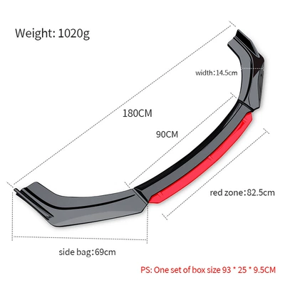 Big Surrounded: universal front lip small body kit