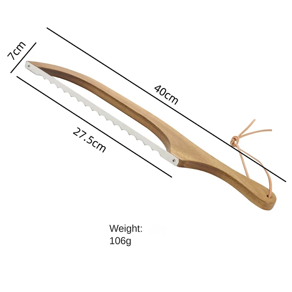 Log color bread cutting saw plus a saw blade