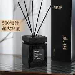 雅風500mlエッセンシャルオイル無火香りの贈り物セット卸売高級角型ボトル長時間香り拡散家庭用空気清浄