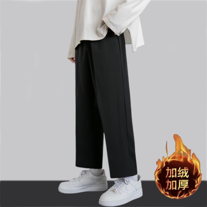 高品质—休闲西裤【黑色—加绒】