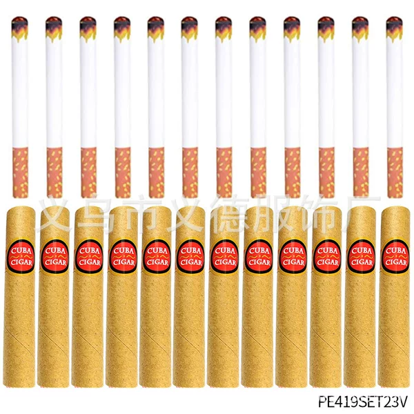 Halloween Fake Cigar Cigar Trick Toy COSPLAY April Fool's Day Trick Party Props Halloween Dance