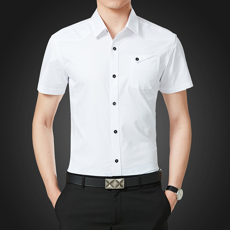 Chemise homme en coton - Ref 3443080 Image 4