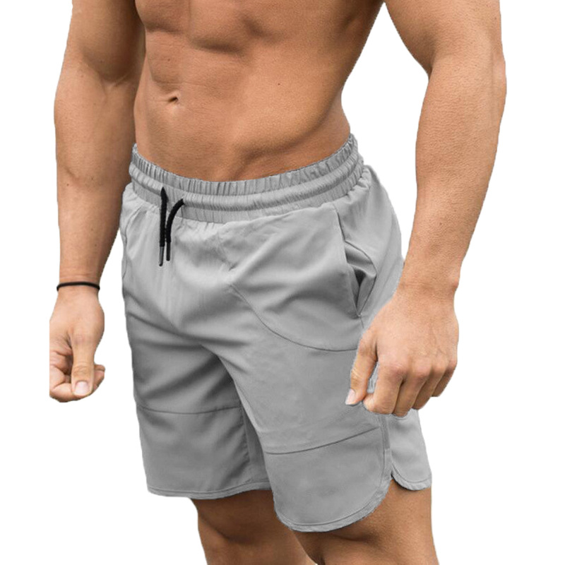 Outdoor Fitness Muscle Men's Shorts Casual 5/4 Breathable and Sweatwicking Shopee Beach Sports Pants_senzul.com