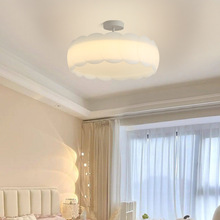 北欧莲花灯餐厅卧室现代简约创意环保智能遥控吸顶灯ceilinglight