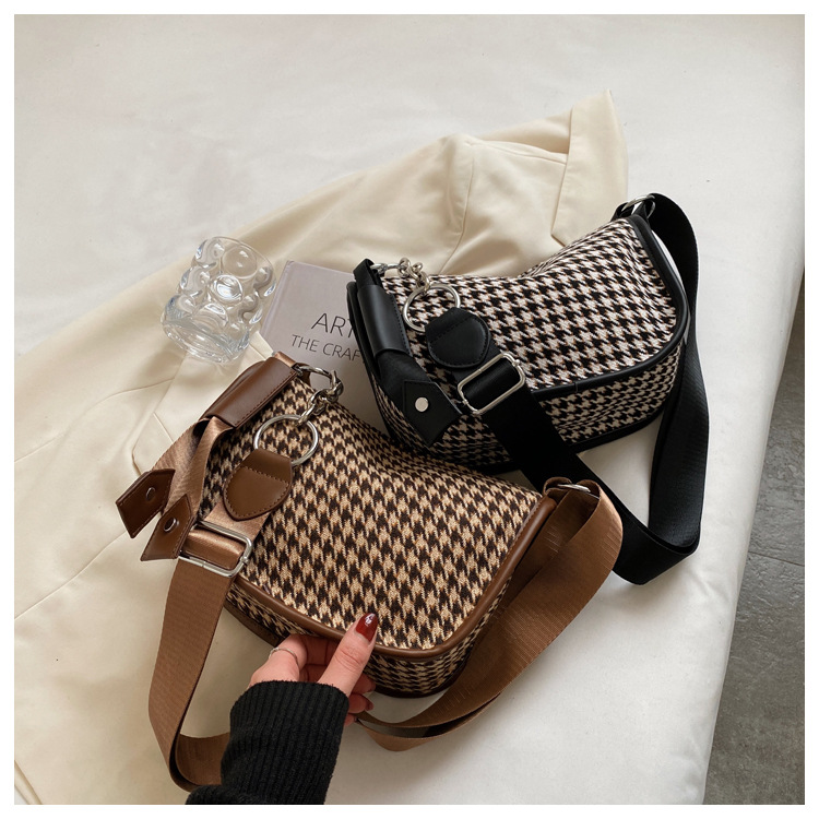 Commuter Shoulder Messenger Bag For Women Small Square Handbag_voghion.com