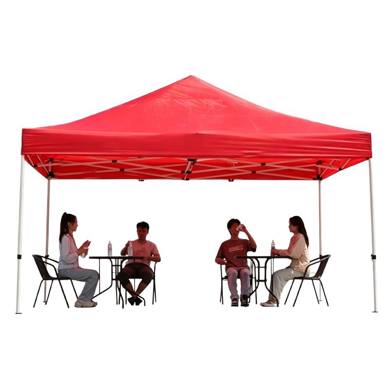 Tentas de cuatro patas a prueba de lluvia al aire libre de 4m x 4m tolda para cabinas grandes toldales retráctiles patio plegable
