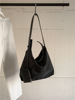 Advanced capacious nylon one-shoulder bag for leisure, Korean style, high-end