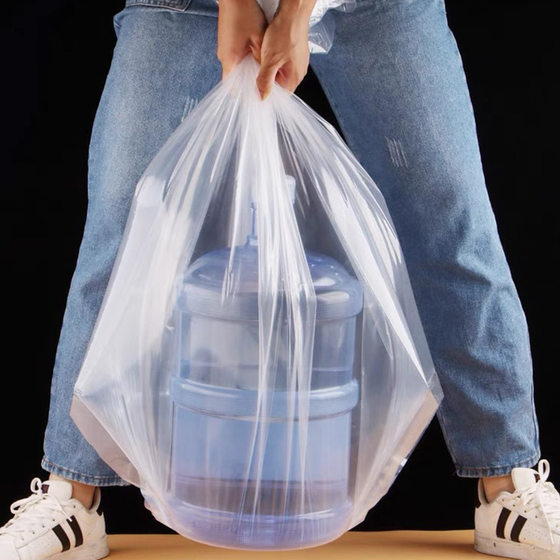 Transparent square bag PE plastic three-dimensional bag carton inner film bag packaging moisture-proof big bag high pressure flat square bottom bag