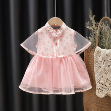婴儿童装2岁1女宝宝韩版夏季连衣裙女童夏装裙子小童洋气公主裙女