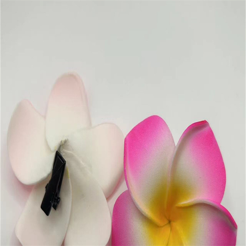 클립이 달린 5cm 로즈 레드
