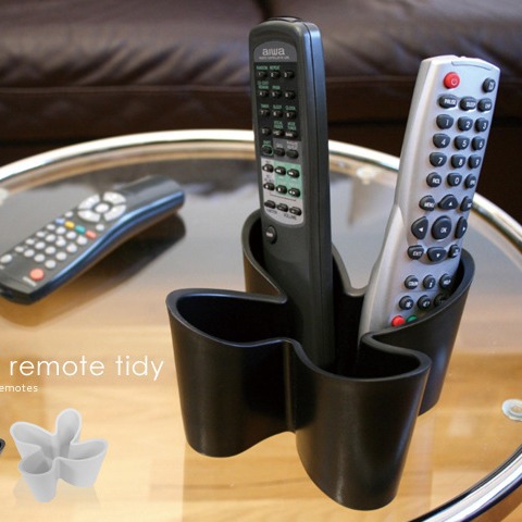 Bedside Coffee Table Remote Control Storage Box Plastic Remote Control Organizer Desktop Cosmetics Storage Miscellaneous Item Divider for Home Use