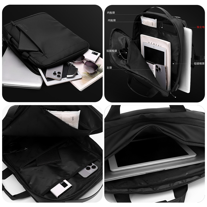 WEPOWER nueva mochila de computadora portátil de gran capacidad, mochila multifuncional de viaje de negocios