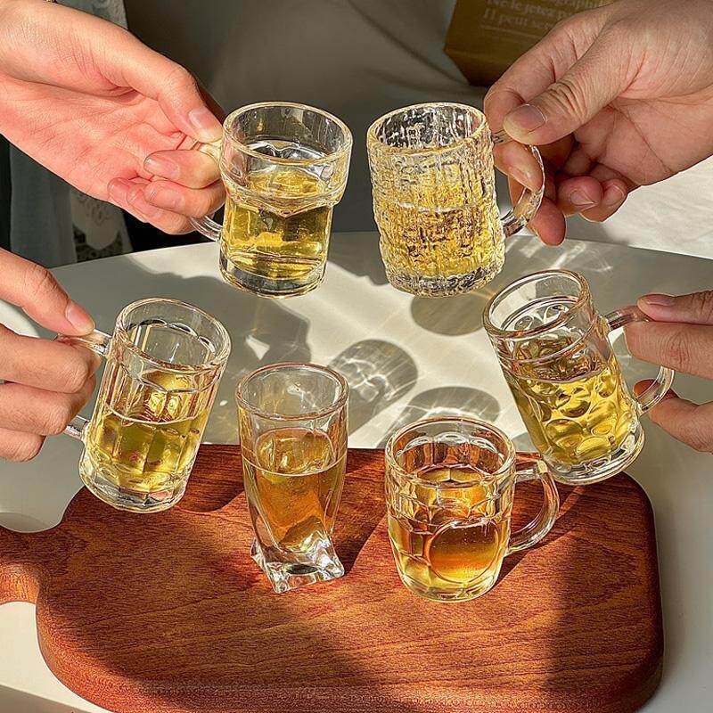 Mil tazas no emborrachadas mini tazas de bebida artefacto de tazas pequeñas tazas de vino especiales de comida de fiesta amigos tazas de vino creativas