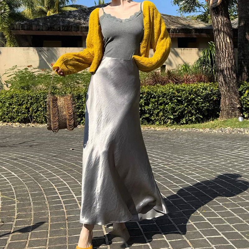 Design summer long skirt