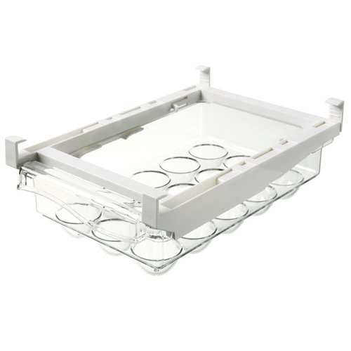 Egg carton drawer-type crisper multi-functional storage box pull-out storage box hanging household refrigerator storage box