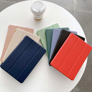Suitable for Apple IPAD10.2 flat set 10.4 silicone tri-fold all-inclusive soft case TPU set AIR4/5 10.9