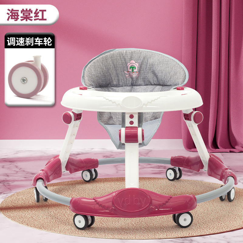 El andador para bebés multifunción puede sentarse, el bebé aprende a caminar, plegable, ligero, anti-vuelco, portátil nuevo