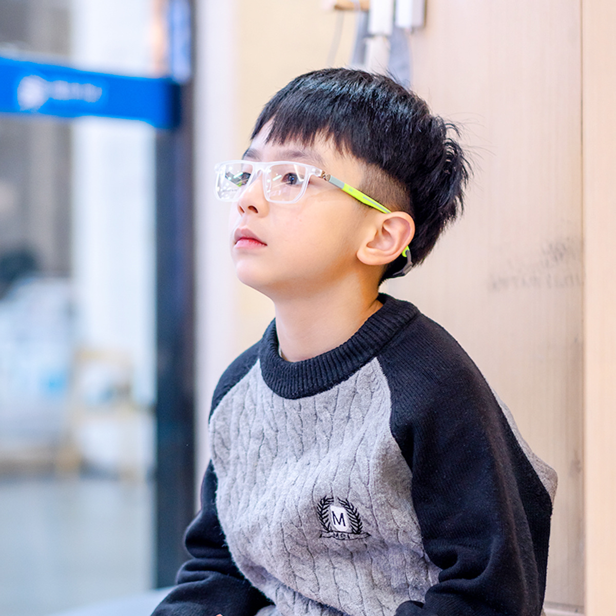 儿童眼镜可拆可调节眼镜带 运动绳子 防滑固定链防脱落挂绳挂脖