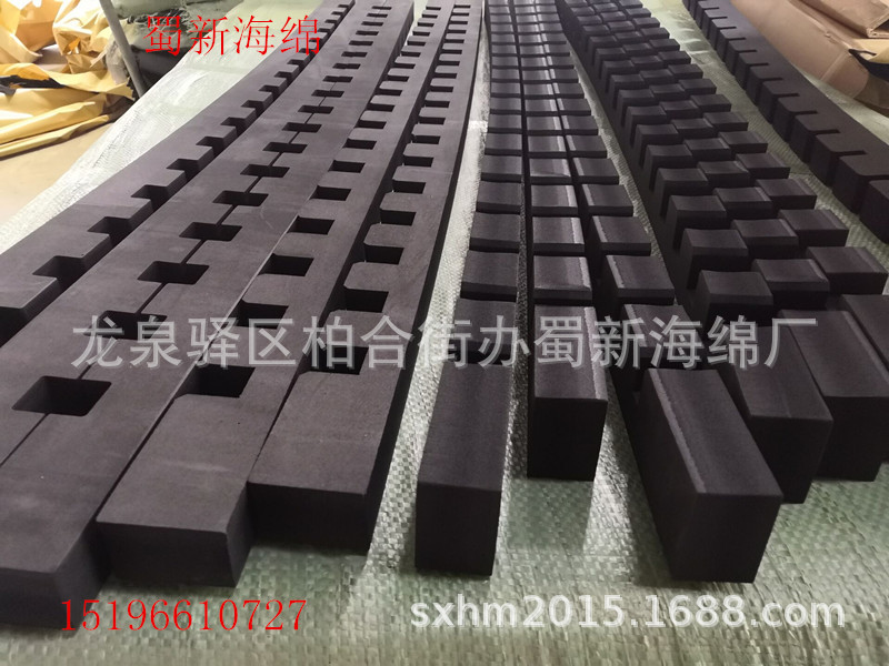 厂家供应黑色白色硬泡沫EVA汽车零部件卡槽/异形硬泡沫卡槽