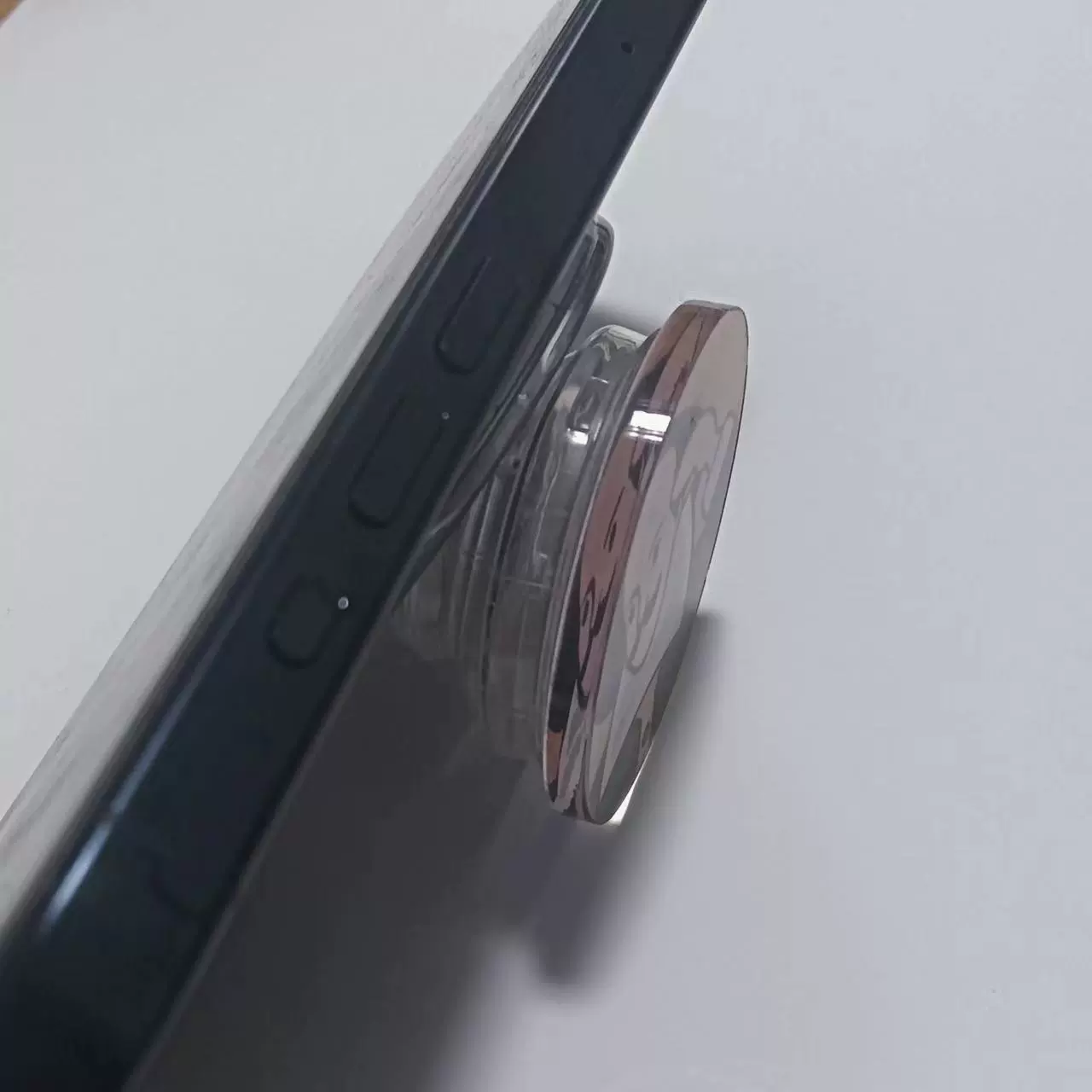 Magnetic airbag support Magsafe Dripping Pure Color Simple Text Lazy Folding Fold Folding Folding
