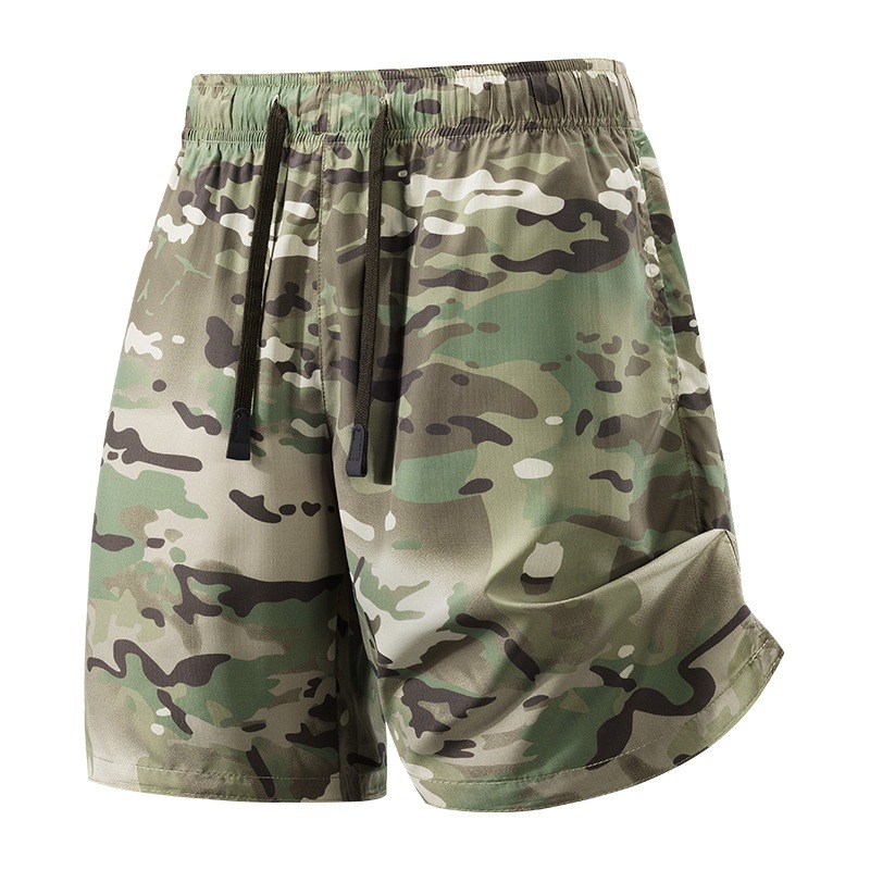 Light and thin camouflage travel breathable trousers
