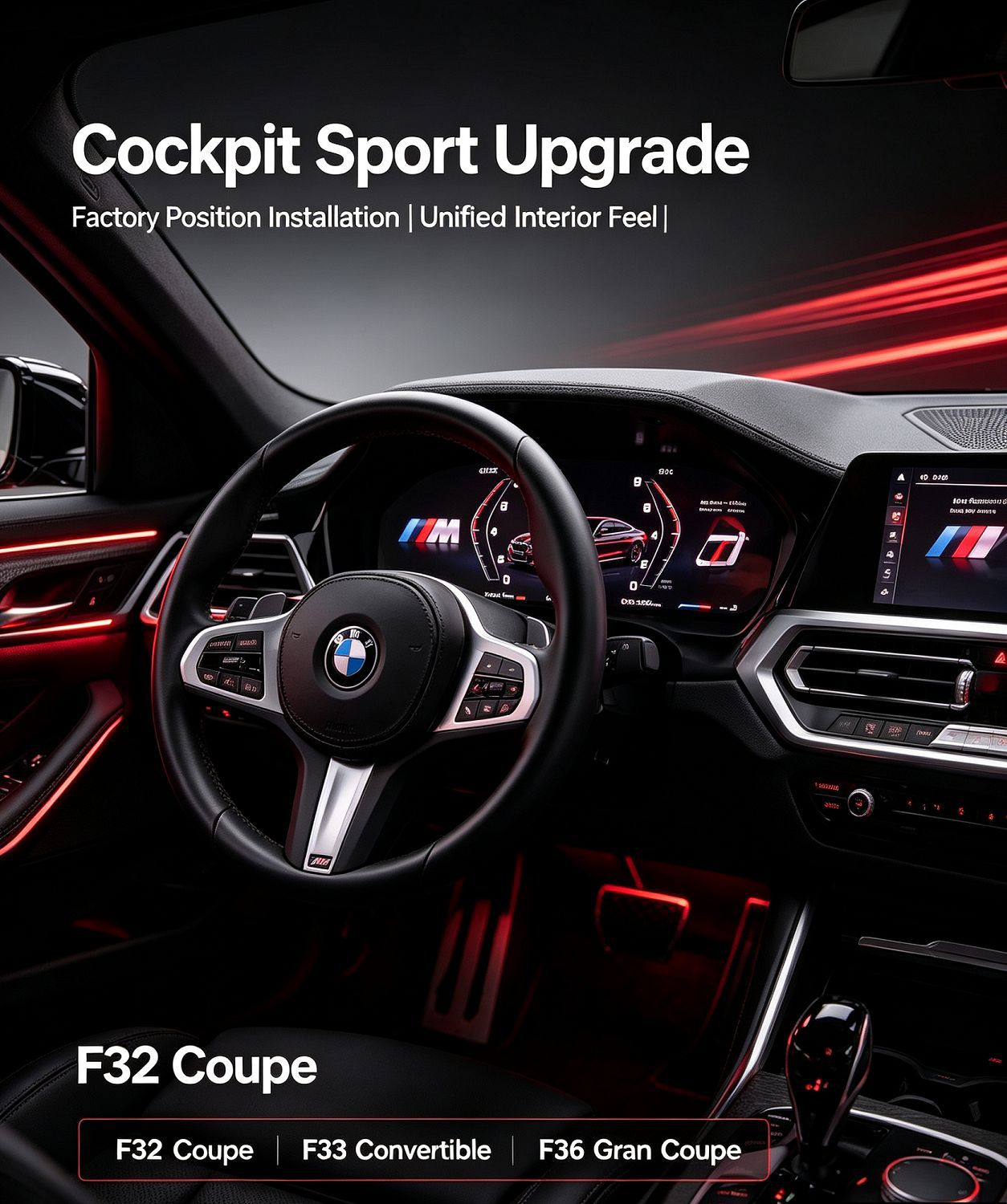 Suitable for Bmw F30F31F32F33F34F35F36M Full Lcd Instrument Virtual Cockpit Non-Destructive Plug-And-Play
