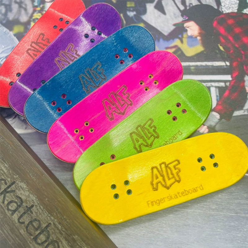 Профессиональный скейтборд для пальцев 32 мм, двусторонний зажим, цветной кленовый одноканальный кронштейн, производитель колес ручной работы, оптовая продажа на месте