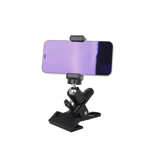 Manufacturer wholesale guitar phone holder rotatable music stand guitar live video phone clip instrument accessories
