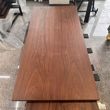 北美胡桃木原木桌面板书桌面板白蜡木吧台板黑胡桃餐桌板实木板材
