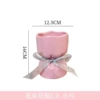 Hand-held flower [Romantic Pink] Small ribbon for gift