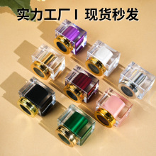 厂家现货批发香水玻璃瓶盖15牙口通用型多样式按压亚克力香水瓶盖