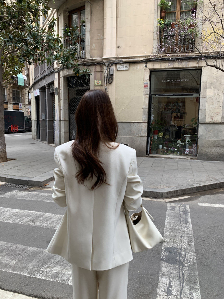 Blazer vintage stile coreano donna giacca casual elegante_voghion.com