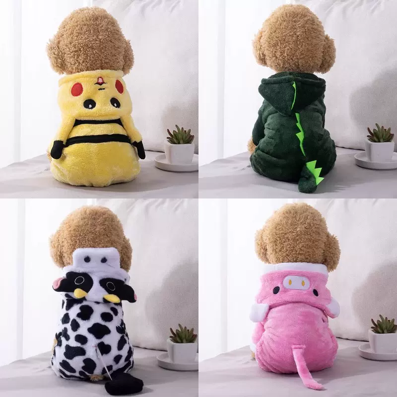 宠物衣服冬季保暖变身装可爱变身装幼犬小狗冬季衣服猫咪衣服定制