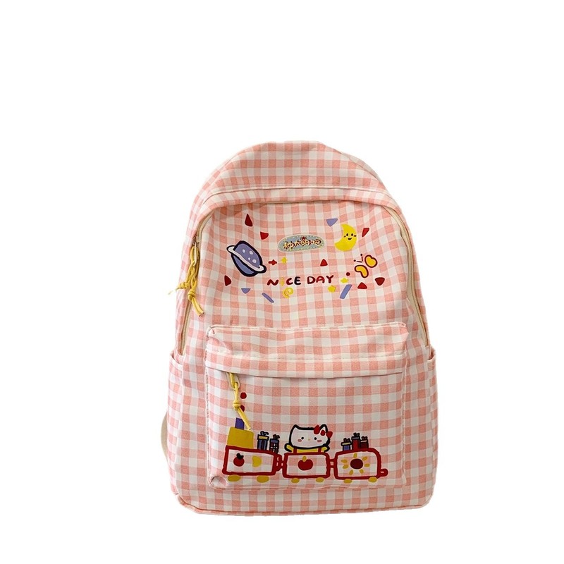ニッチデザイン かわいい女の子リュック 女子高校生 中学生 女子ランドセル 新型大容量リュック|undefined