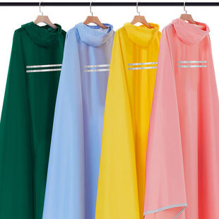 Electric Vehicle Motorcycle Raincoat Special Rainproof Adult Men's and Women's Battery Vehicle Poncho Enlarged and Extended Single and Double