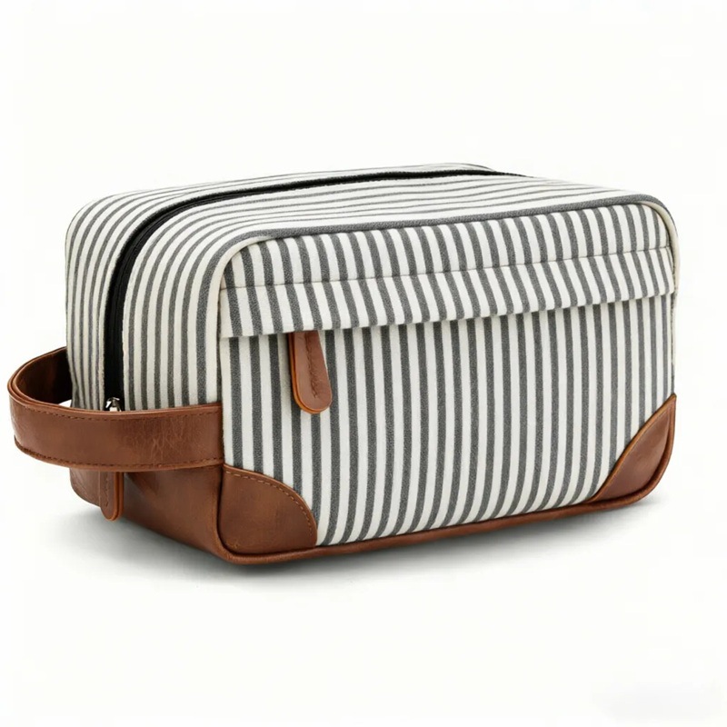 Nueva bolsa de almacenamiento de artículos de tocador para hombre, bolsa de almacenamiento portátil de viaje, gran capacidad, con múltiples bolsillos, bolsa simple para maquillaje y artículos de tocador