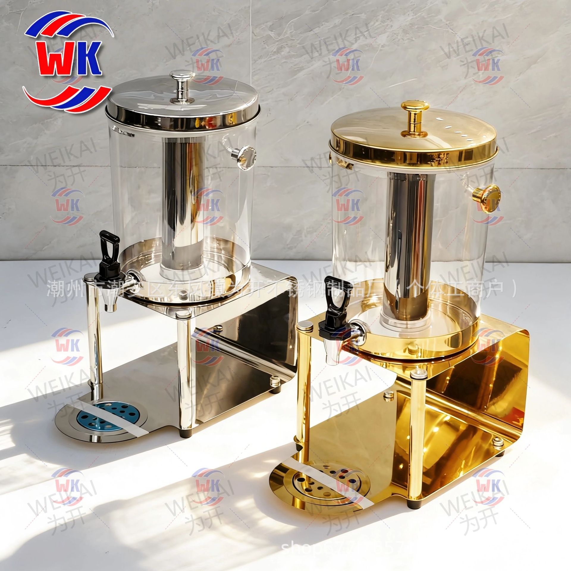 8l máquina de bebidas frías de acero inoxidable cubo de bebidas hoteleras trípode de jugo comercial juicedspenser equipo de bebidas frías comerciales