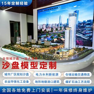 Various Types of Sand Table Models to Make Professional New Energy Building Terrain Landscape Scenes Planning School Industry Agriculture