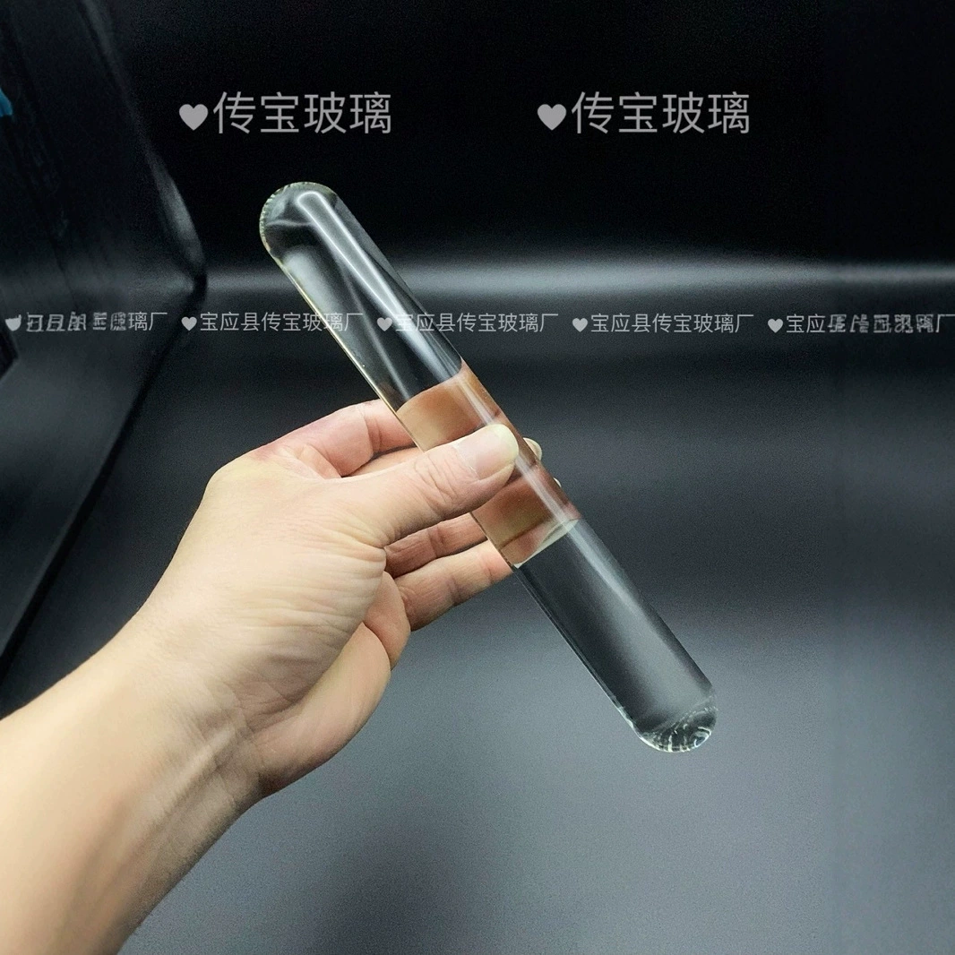 Стеклянная хрустальная скалка, хрустальная стеклянная скалка, не плесненая и легко чистящаяся, доступна для мужчин и женщин, горячая распродажа