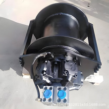 1吨2吨3吨液压绞盘 船用挖机拖拽卷扬机 小型改装马达绞车