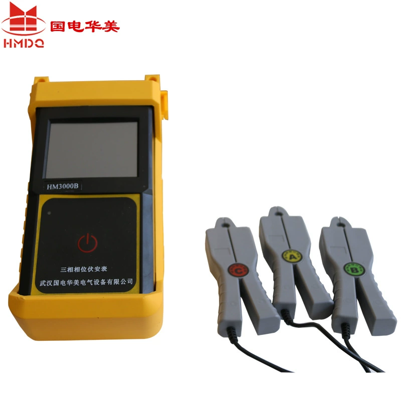 HM3000B с тремя плоскогубцами фазовый вольт-амперметр, трехфазный вольт-амперметр, фазовый вольт-амперметр приборостроительный завод
