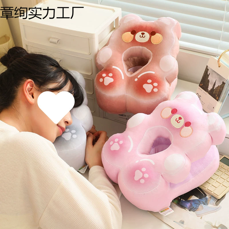 Подушка для сна, подушка для лежания, ученик начальной школы лежит на столе, спящий артефакт, подушка для офисной обеденной паузы, детская подушка для лежания, женская