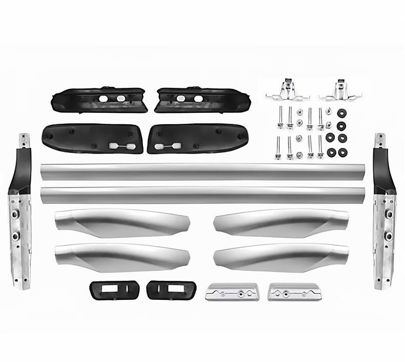 Suitable for Toyota Prado 24-25 models, original factory-style roof rack for Prado LC250, no drilling required