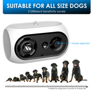 New Ultrasonic Bark Stopper High-Power Intelligent Monitoring Automatic Repeller Safety Voice-Controlled Bark Stopper Ultrasonic
