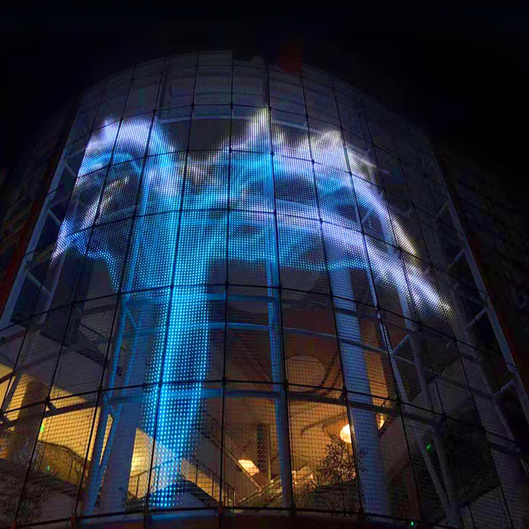 LED软屏网灯 智能LED全彩像素P50软性模组 户外LED显示屏幕
