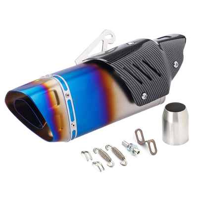 51MM Motorcycle Modified Exhaust: Motorcycle exhaust pipe - f
